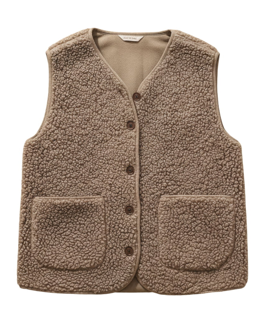 Damska Kamizelka Pluszowa – Elegancki Krój z Guzikami na Każdą Okazję 3