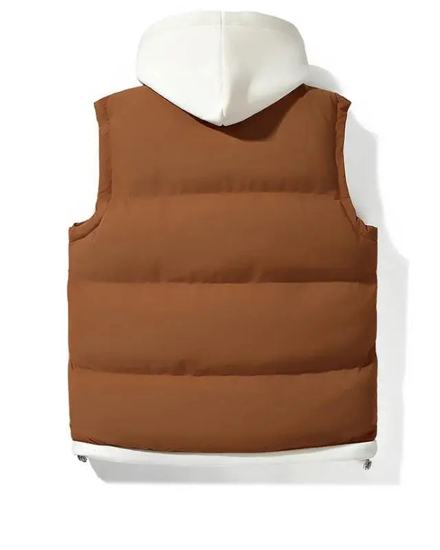 Męska Kamizelka Puchowa z Kapturem – Wodoodporna i Ciepła na Każdą Pogodę 3