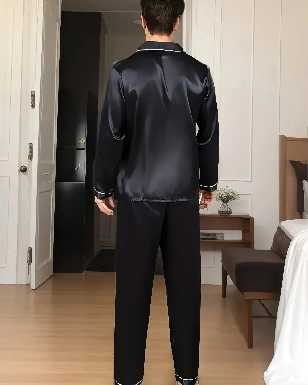 Męska Piżama Długa – Luksusowy Komfort i Styl na Relaks w Domu 2