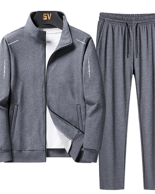 Męski Zestaw Dresowy – Stylowa Kurtka i Dopasowane Spodnie na Codzienne Użycie 5