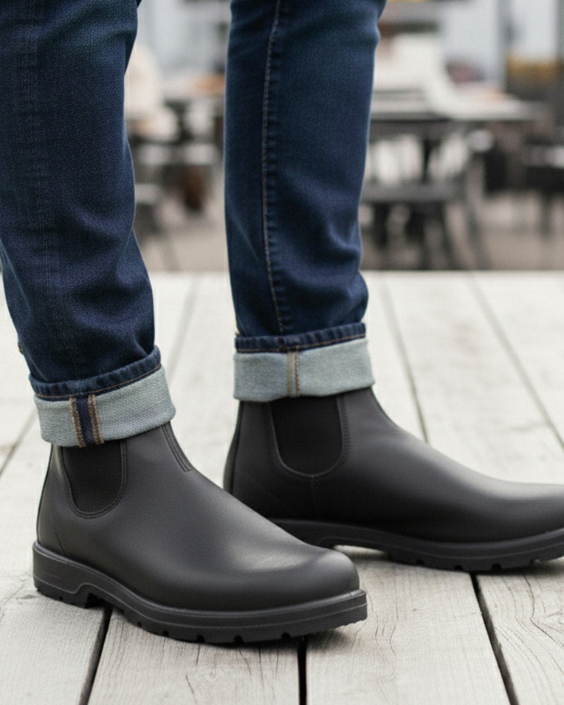 Męskie Botki Chelsea – Wygodne i Stylowe na Co Dzień 4