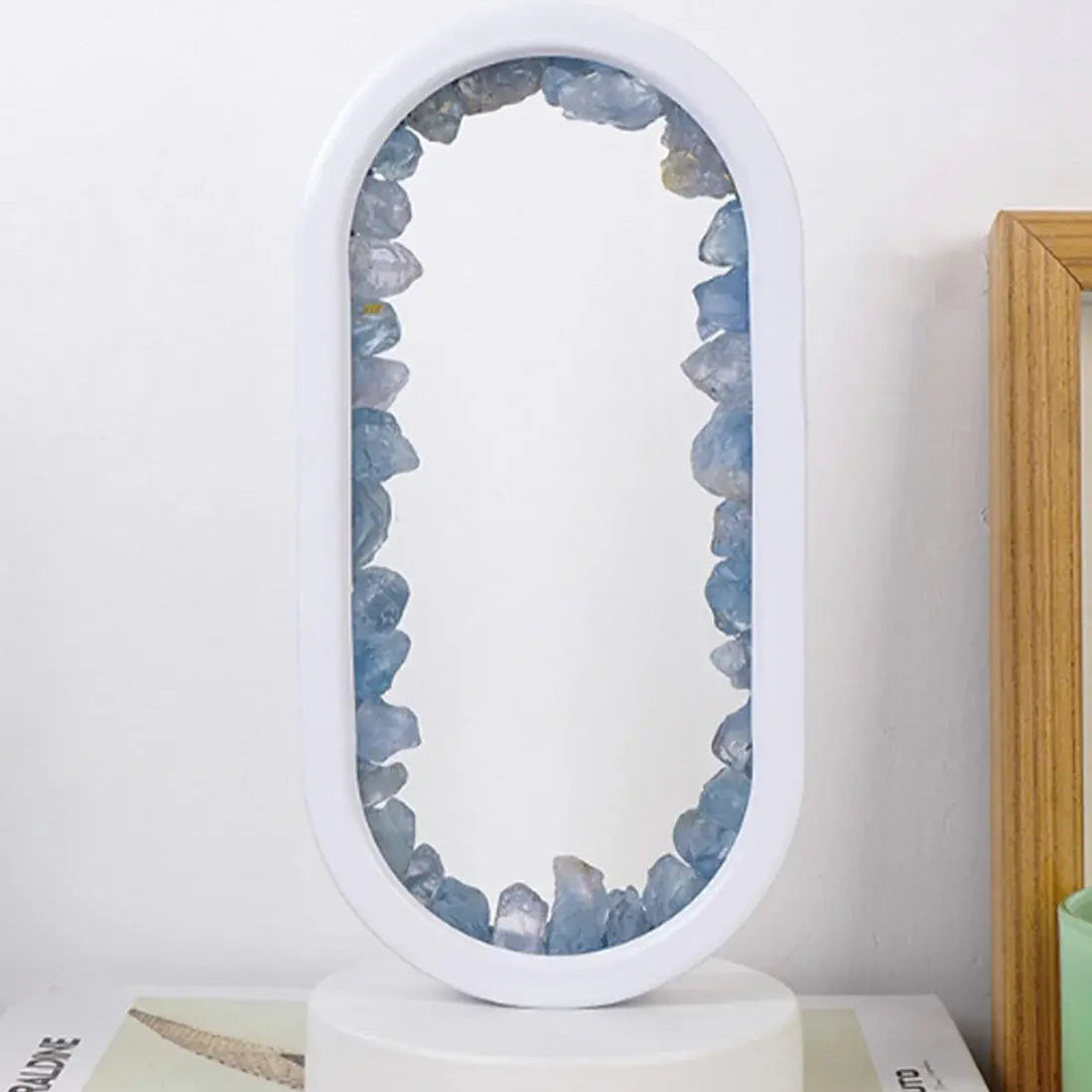 Miłośnicy Designu Lampa Stołowa LED – Eleganckie Kryształy i Uspokajające Światło 10