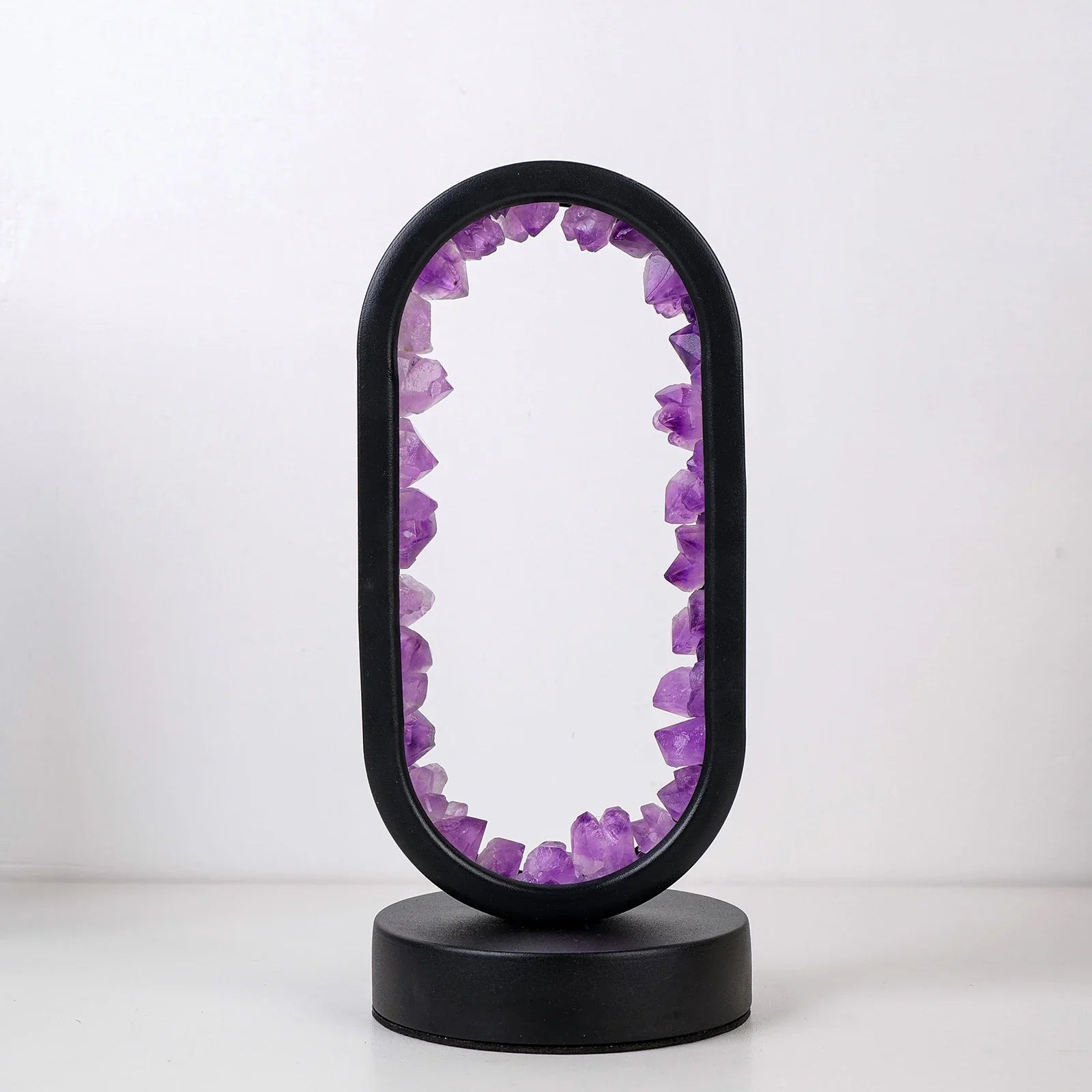 Miłośnicy Designu Lampa Stołowa LED – Eleganckie Kryształy i Uspokajające Światło 3