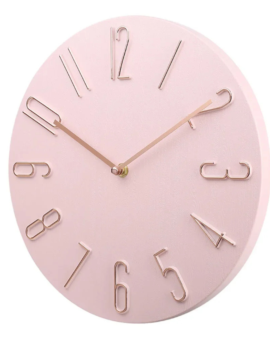 Miłośnicy Minimalizmu Zegar Ścienny – Cichy Mechanizm dla Spokojnego Wnętrza 0