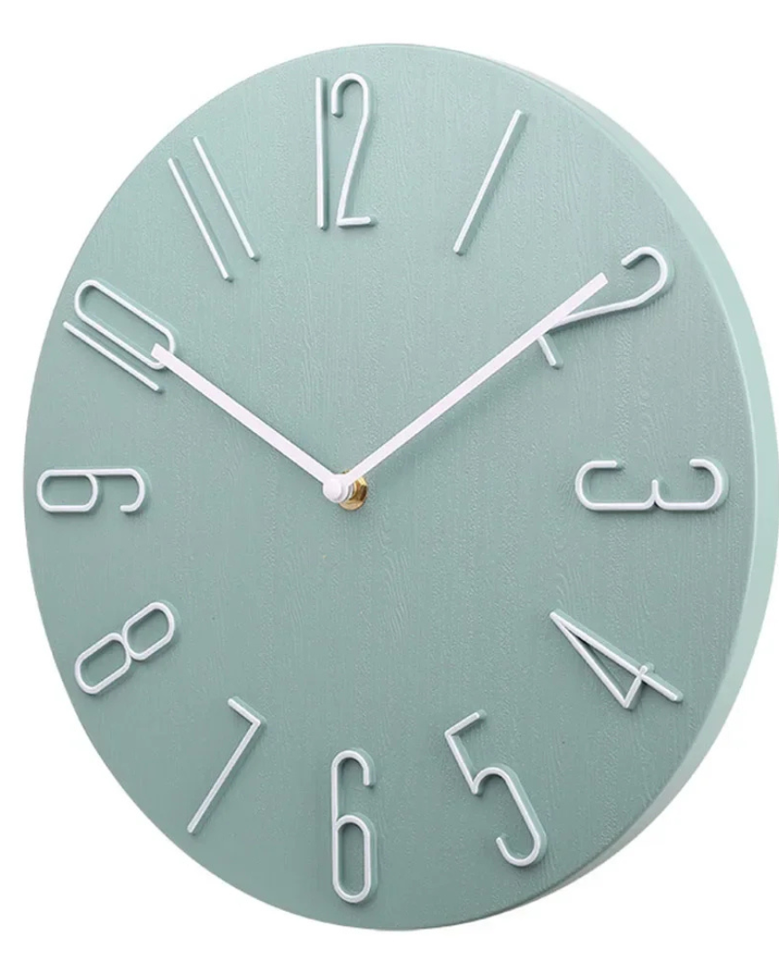 Miłośnicy Minimalizmu Zegar Ścienny – Cichy Mechanizm dla Spokojnego Wnętrza 3