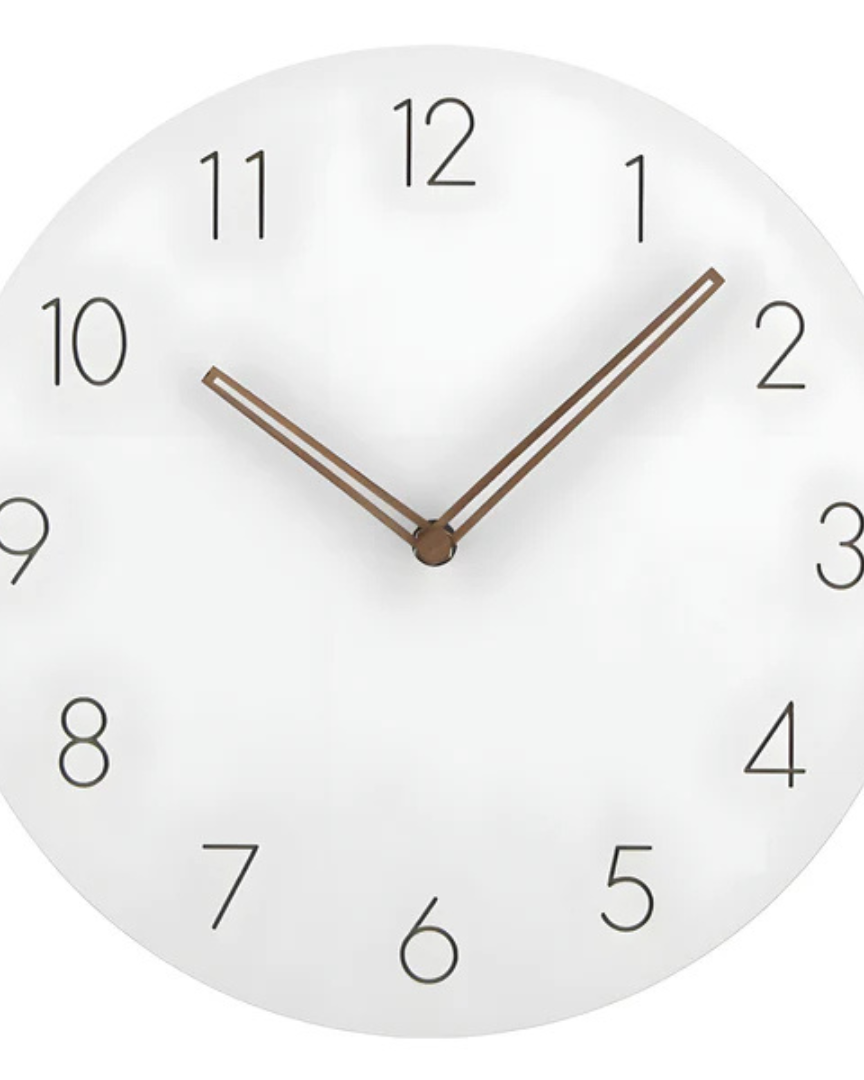 Miłośnicy Minimalizmu Zegar Ścienny – Cichy i Elegancki Akcent do Wnętrz 7