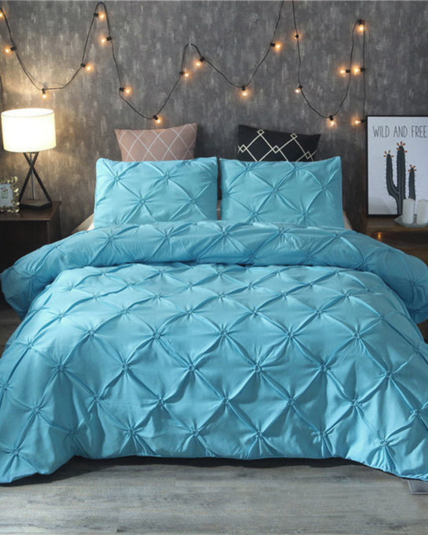 Miłośnicy Wygody Komplet Pościeli – Tekstura Marszczenia dla Eleganckiego Wyglądu 2