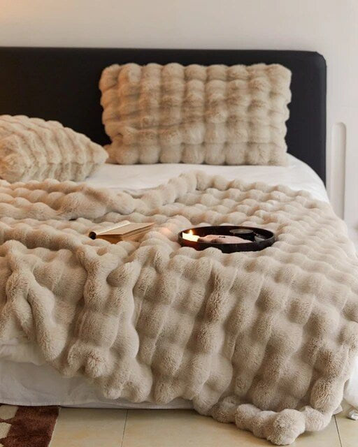 Miłośnicy komfortu Koc 3D – Niezrównana miękkość i stylowy akcent 0