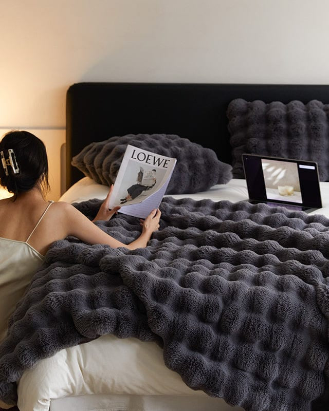 Miłośnicy komfortu Koc 3D – Niezrównana miękkość i stylowy akcent 2