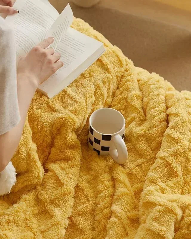 Miłośnicy komfortu Koc – Dwuwarstwowy Ciepły i Przytulny na Zimowe Wieczory 2