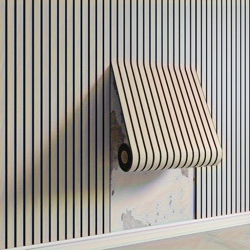 Miłośnicy wnętrz Panel ścienny 3D – Samoprzylepny design imitujący drewno dla łatwej modernizacji 3