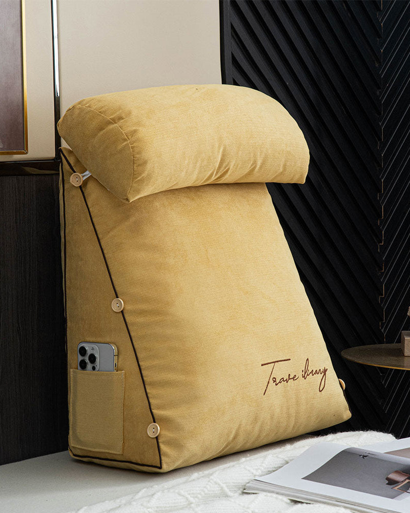 Osoby Czytające Poduszka do Czytania – Ergonomiczne Wsparcie dla Pleców i Szyi 1