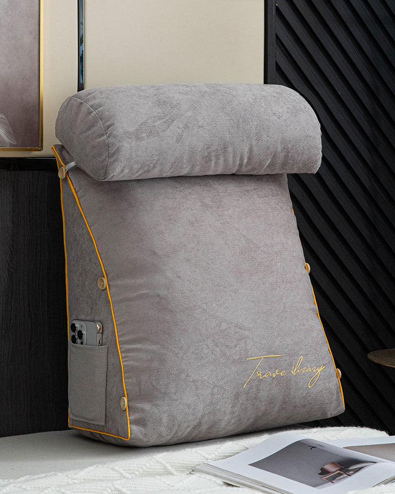 Osoby Czytające Poduszka do Czytania – Ergonomiczne Wsparcie dla Pleców i Szyi 4