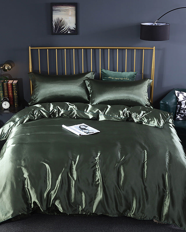 Osoby ceniące komfort Komplet pościeli – Elegancka gładka powierzchnia dla lepszego snu 1