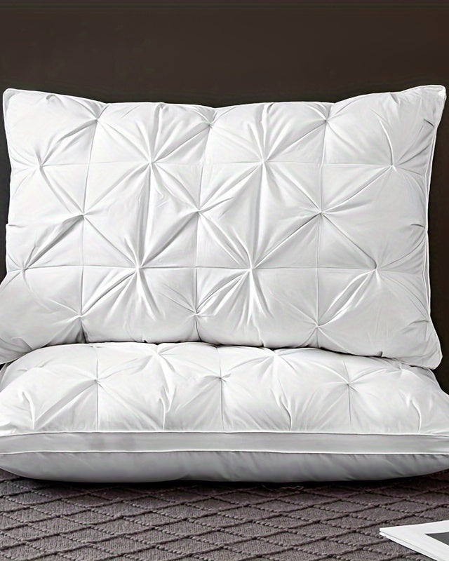 Osoby szukające komfortu Poduszka Pikowana – Wspiera Kręgosłup i Zapewnia Luksusowy Sen 0