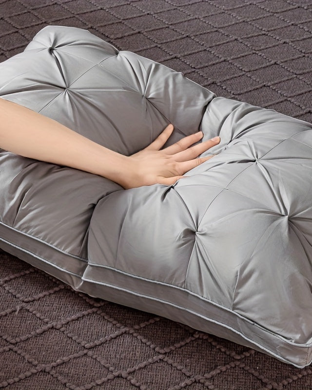 Osoby szukające komfortu Poduszka Pikowana – Wspiera Kręgosłup i Zapewnia Luksusowy Sen 1