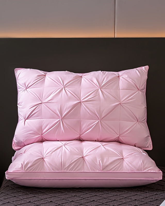 Osoby szukające komfortu Poduszka Pikowana – Wspiera Kręgosłup i Zapewnia Luksusowy Sen 2