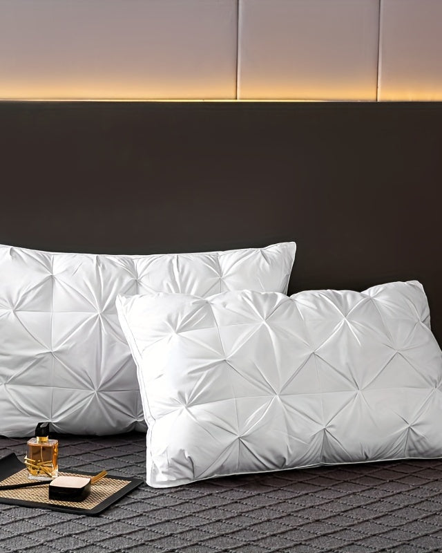 Osoby szukające komfortu Poduszka Pikowana – Wspiera Kręgosłup i Zapewnia Luksusowy Sen 3