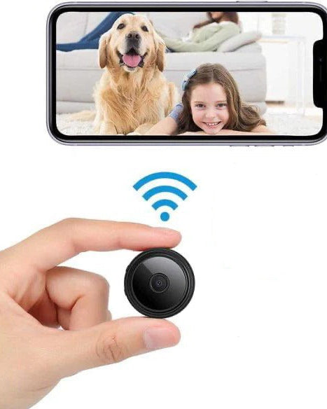 Rodzice i właściciele domów Mini kamera magnetyczna – Dyskretna i bezprzewodowa kontrola Full HD 1