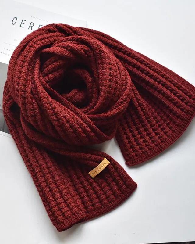 Szalik Damski Zimowy – Miękki Dzianinowy Dodatek na Chłodne Dni 2