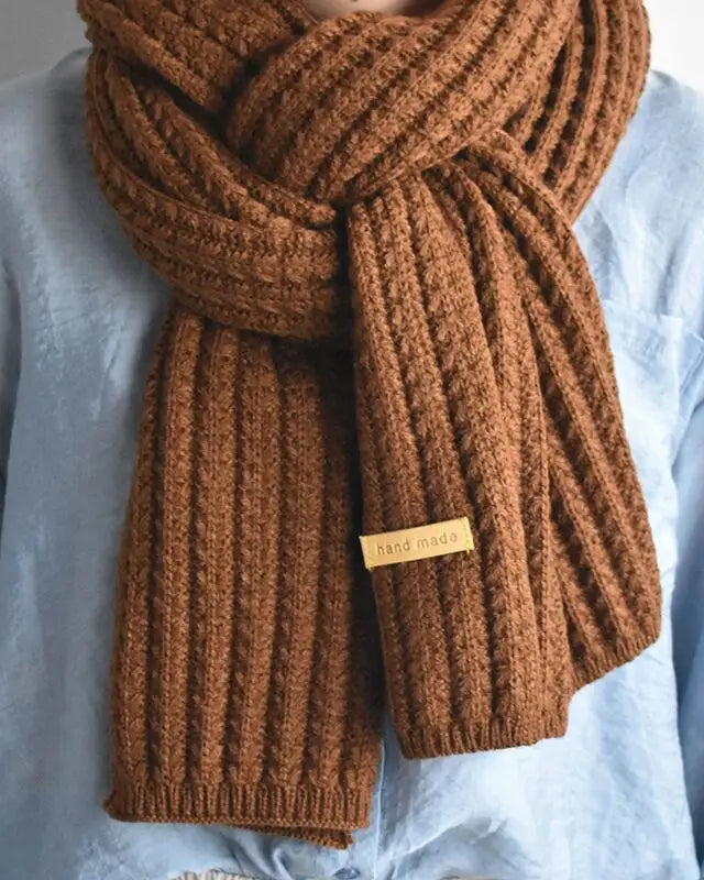 Szalik Damski Zimowy – Miękki Dzianinowy Dodatek na Chłodne Dni 4