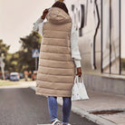 Damska Pikowana Kamizelka – Stylowy Kaptur i Komfort na Sezon Przejściowy 3