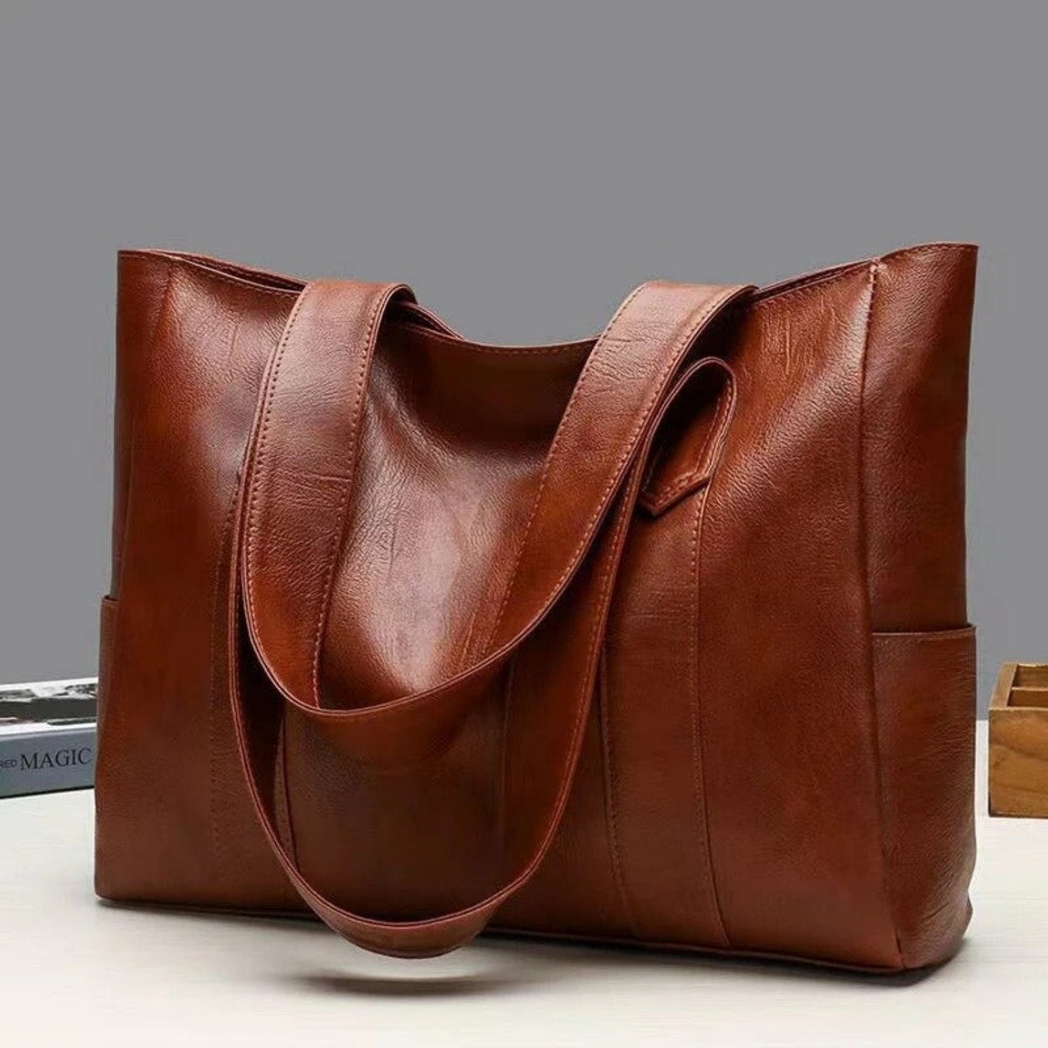 Damska Torba Tote – Przestronna Vintage z Eleganckim Stylem na Codzienne Użytkowanie 2