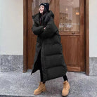 Damski Płaszcz Puchowy – Oversize z Kapturem dla Maksymalnego Ciepła i Wygody w Zimowe Dni 3