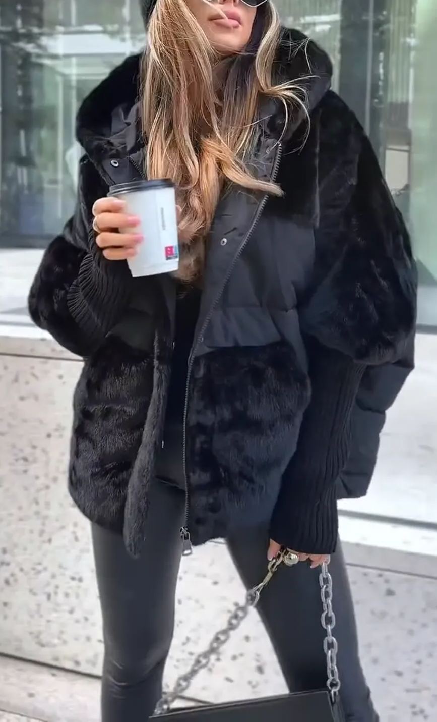 Kobiety Pikowana Kurtka – Ciepła Ochrona przed Zimnem i Stylowy Wygląd 1