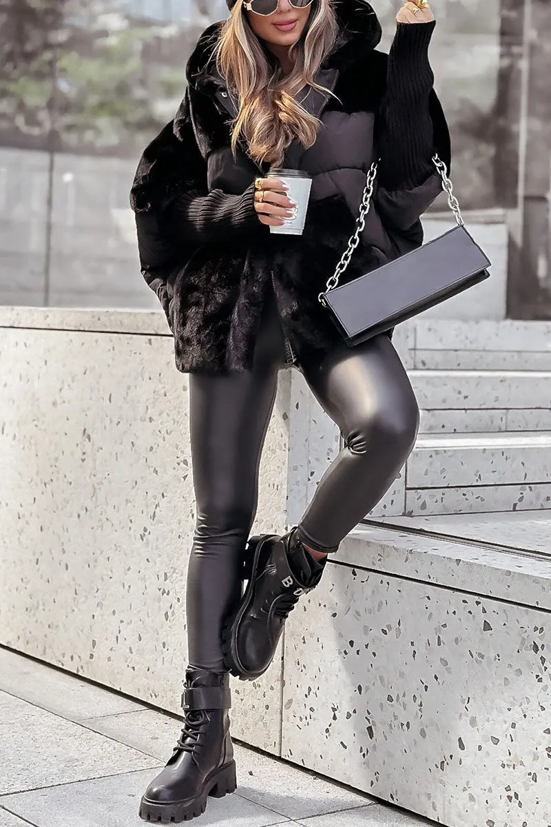 Kobiety Pikowana Kurtka – Ciepła Ochrona przed Zimnem i Stylowy Wygląd 3