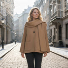 Kobiety Zestaw Płaszczy i Szalików – Elegancki Krój, Komfort na Co Dzień 1