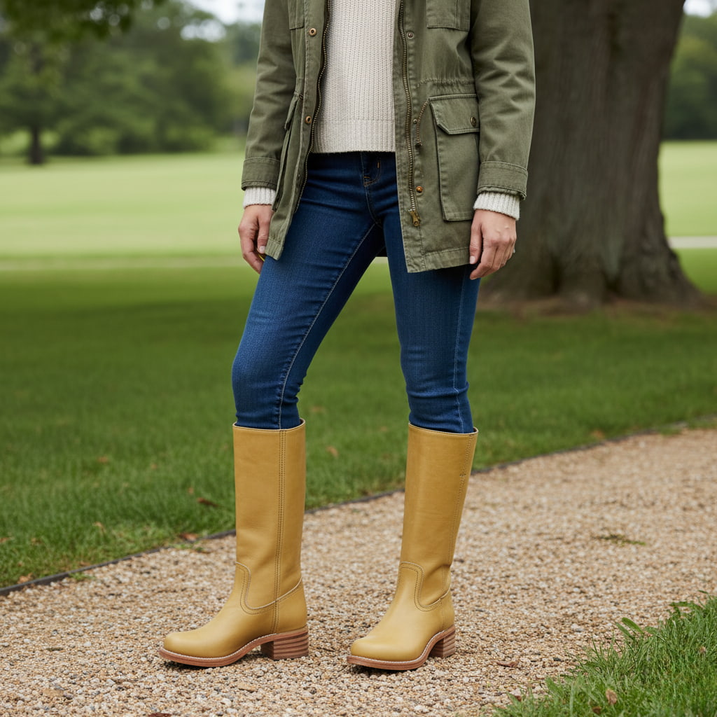 Kozaki Damskie – Wysoka Cholewka i Stabilny Obcas na Eleganckie Stylizacje 4