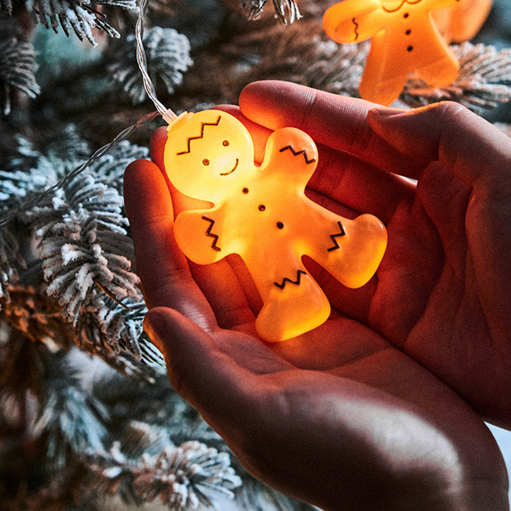 Lampki LED – Urokliwe Piernikowe Wzory do Świątecznej Dekoracji Wnętrz 1