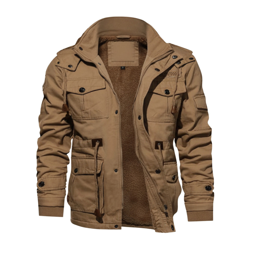 Męska Kurtka Zimowa – Ocieplana, Wiatroszczelna do Codziennych Wypraw i Stylowych Zestawów 0