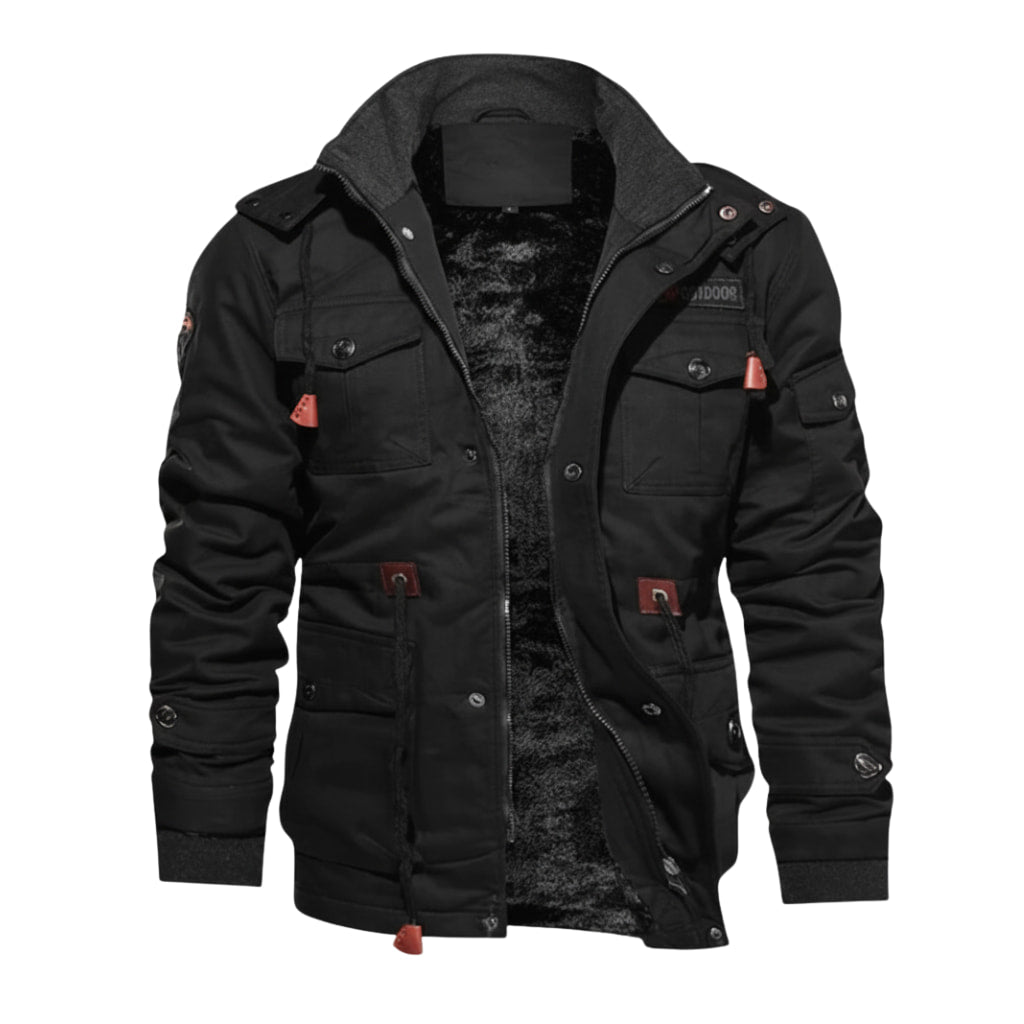 Męska Kurtka Zimowa – Ocieplana, Wiatroszczelna do Codziennych Wypraw i Stylowych Zestawów 5
