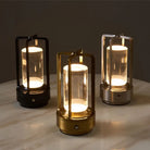 Miłośnicy Ogrodów Bezprzewodowa Lampa Stołowa LED – Ekologiczne Oświetlenie z Ładowaniem Słonecznym 3