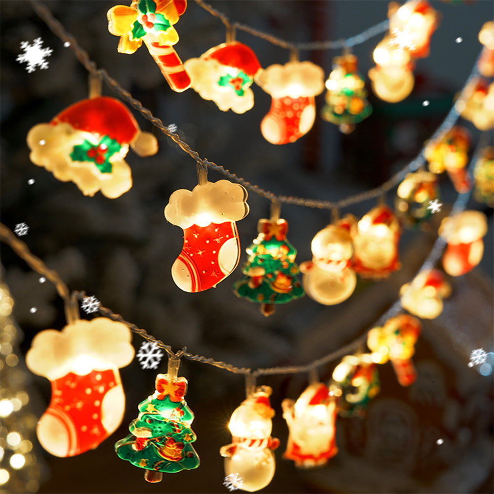 Miłośnicy Świąt Girlandy Świetlne – Kolorowe Dekoracje LED do Wnętrz 0