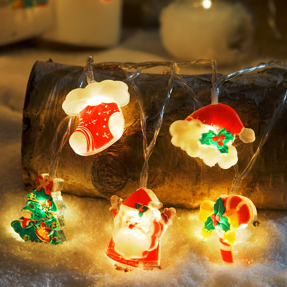 Miłośnicy Świąt Girlandy Świetlne – Kolorowe Dekoracje LED do Wnętrz 1