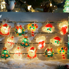 Miłośnicy Świąt Girlandy Świetlne – Kolorowe Dekoracje LED do Wnętrz 2