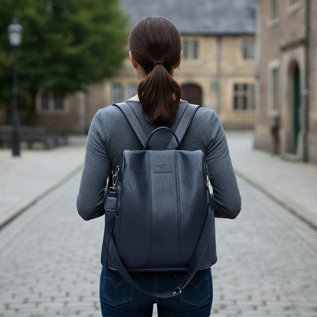 Plecak Damski Antykradzieżowy – Funkcjonalny i Stylowy Dodatek do Miejskich Podróży 1