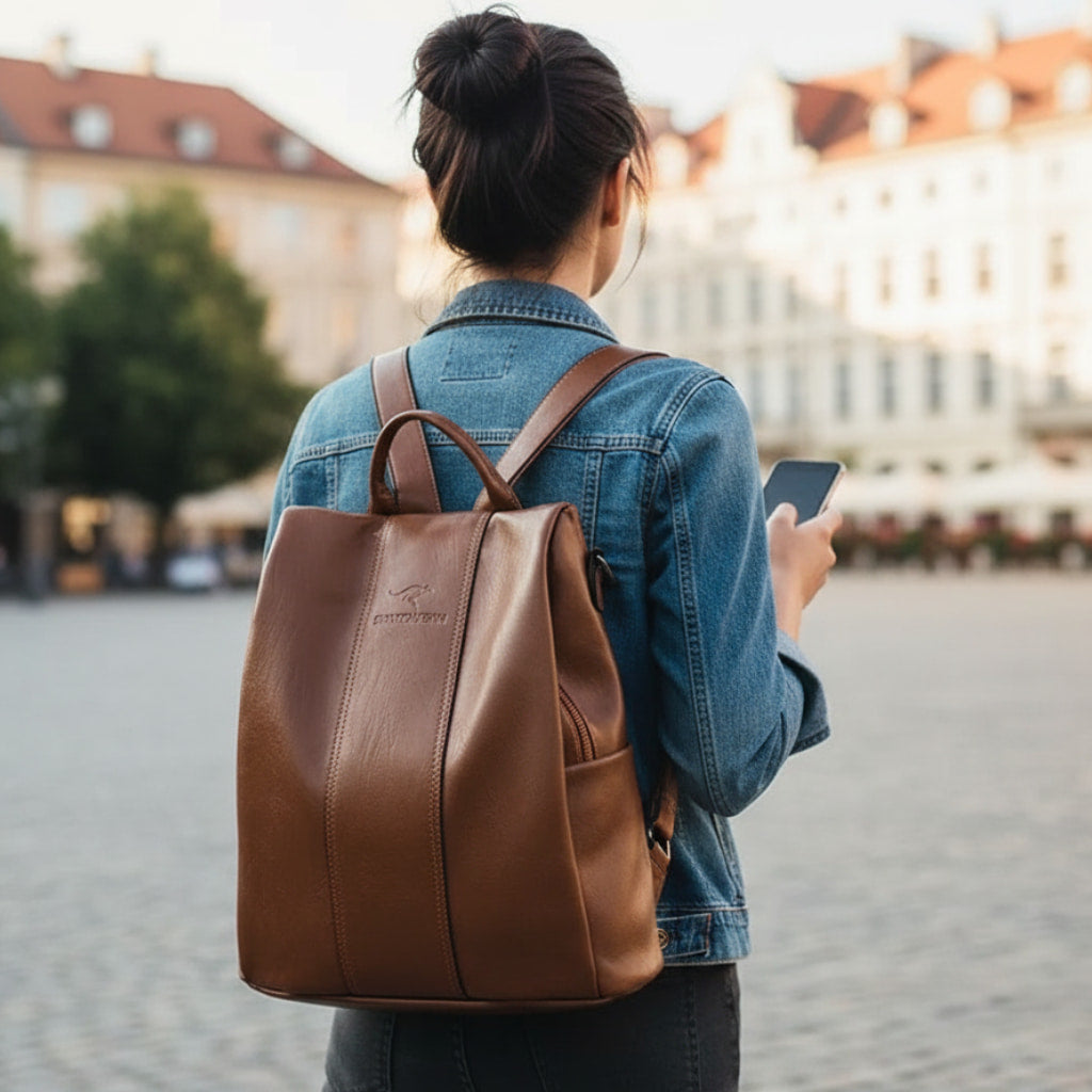 Plecak Damski Antykradzieżowy – Funkcjonalny i Stylowy Dodatek do Miejskich Podróży 3
